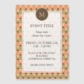 三角形パターン (正面)