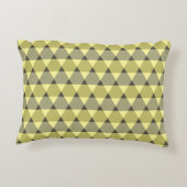 三角形パターン アクセントクッション (裏面)