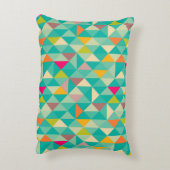 三角形パターン アクセントクッション (裏面(縦))
