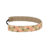 三角形パターン アスレチックヘッドバンド (左)