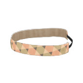 三角形パターン アスレチックヘッドバンド (右)
