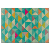 三角形パターン カッティングボード (正面)