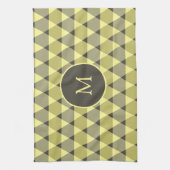 三角形パターン キッチンタオル (縦)