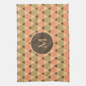 三角形パターン キッチンタオル (縦)