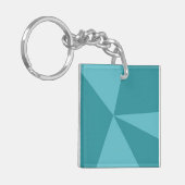 三角形パターン キーホルダー (正面左)