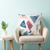 三角形パターン クッション (椅子)