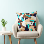 三角形パターン クッション (椅子)