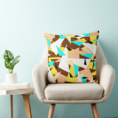 三角形パターン クッション (椅子)