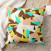 三角形パターン クッション (ブランケット)