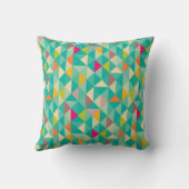 三角形パターン クッション (裏面)