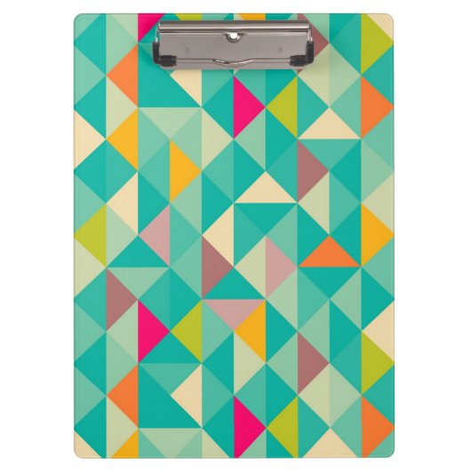 三角形パターン クリップボード (正面)
