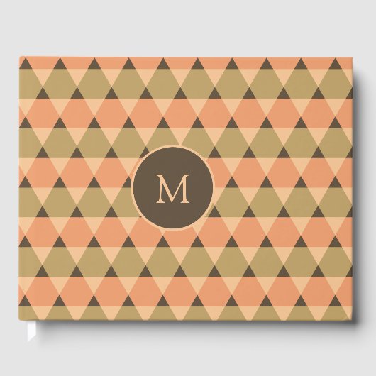 三角形パターン ゲストブック (正面)