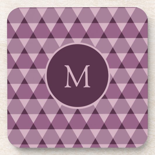 三角形パターン コースター (正面)