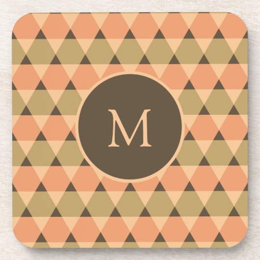 三角形パターン コースター (正面)