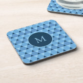 三角形パターン コースター (左側)