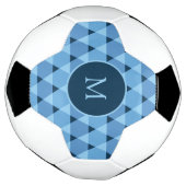 三角形パターン サッカーボール (回転)