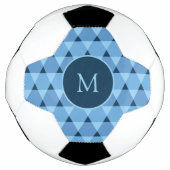 三角形パターン サッカーボール (正面)