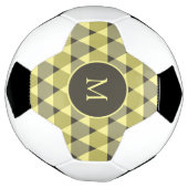 三角形パターン サッカーボール (回転)