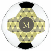 三角形パターン サッカーボール (正面)