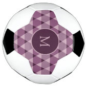 三角形パターン サッカーボール (回転)