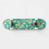 三角形パターン スケートボード (横)