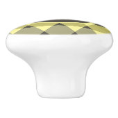 三角形パターン セラミックノブ (側面)