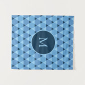 三角形パターン タペストリー (正面(横))