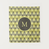 三角形パターン タペストリー (正面)