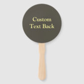 三角形パターン ハンドファン (裏面)