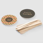 三角形パターン ハンドファン (組立なし)