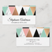 三角形パターン |パターモダンン 名刺 (正面/裏面)