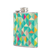 三角形パターン フラスク (左)