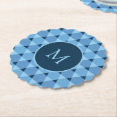 三角形パターン ペーパーコースター (アングル)