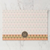 三角形パターン ペーパーパッド (正面)