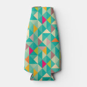 三角形パターン ボトルクーラー (正面)