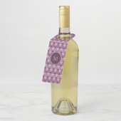 三角形パターン ボトルネックタグ (アングル)