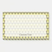 三角形パターン ポストイット (正面)