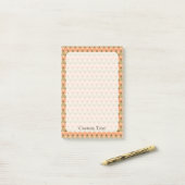 三角形パターン ポストイット (デスク上)