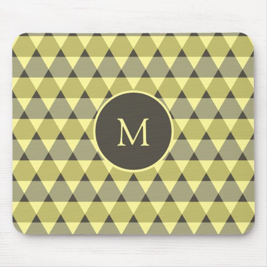 三角形パターン マウスパッド (正面)