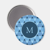 三角形パターン マグネット (正面/裏面)