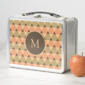 三角形パターン メタルランチボックス (インサイチュ)