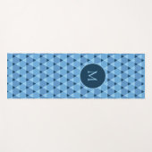 三角形パターン ヨガマット (正面(横))