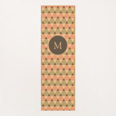 三角形パターン ヨガマット (正面)