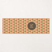 三角形パターン ヨガマット (正面(横))