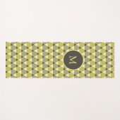 三角形パターン ヨガマット (正面(横))