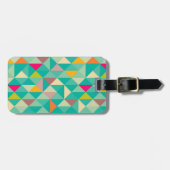 三角形パターン ラゲッジタグ (正面横)