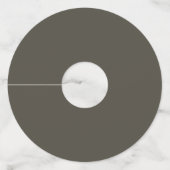 三角形パターン ワイングラスタグ (裏面)