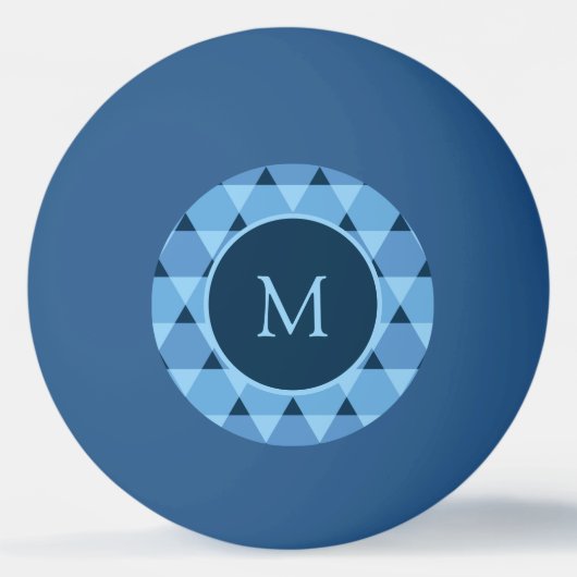 三角形パターン 卓球ボール (正面)