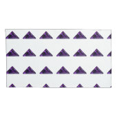 三角形パターン 枕カバー (裏面-右)