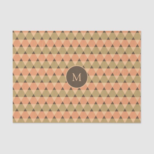 三角形パターン 薄葉紙 (正面)